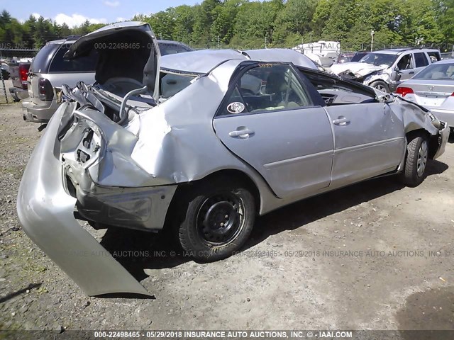 4T1BE30K45U516872 - 2005 TOYOTA CAMRY LE/XLE/SE 银色 照片 4
