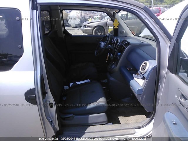 5J6YH28263L020733 - 2003 HONDA ELEMENT DX SILVER photo 5