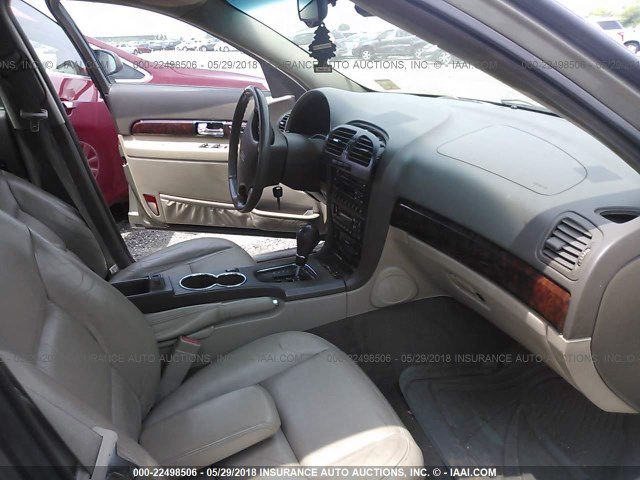 1LNHM87AX2Y625056 - 2002 LINCOLN LS TAN photo 5