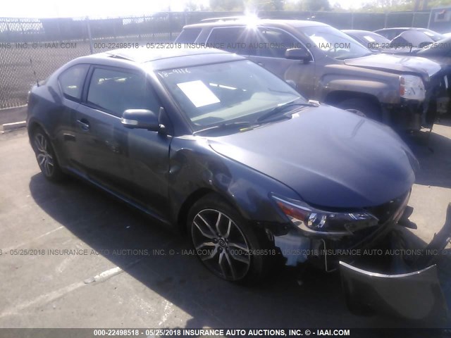 JTKJF5C71F3096956 - 2015 TOYOTA SCION TC 灰色 照片 1