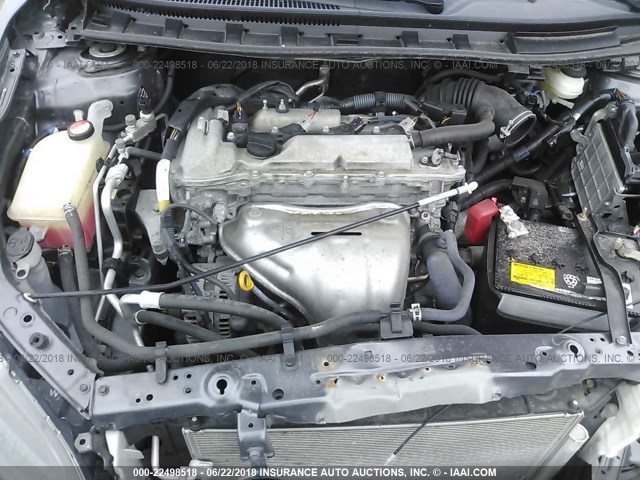 JTKJF5C71F3096956 - 2015 TOYOTA SCION TC 灰色 照片 10