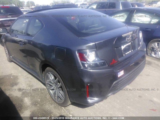 JTKJF5C71F3096956 - 2015 TOYOTA SCION TC 灰色 照片 3