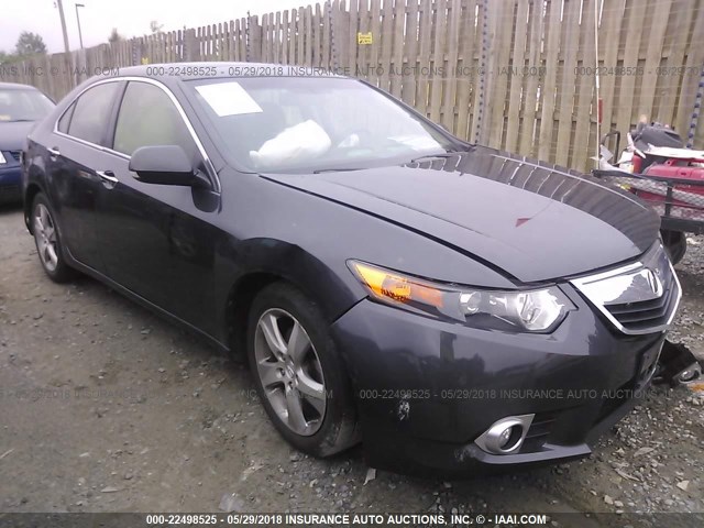 JH4CU2F60CC017665 - 2012 ACURA TSX TECH BLACK photo 1