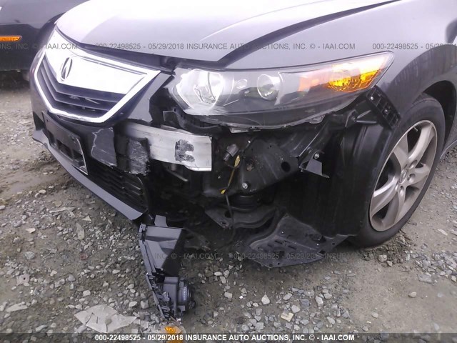 JH4CU2F60CC017665 - 2012 ACURA TSX TECH BLACK photo 6