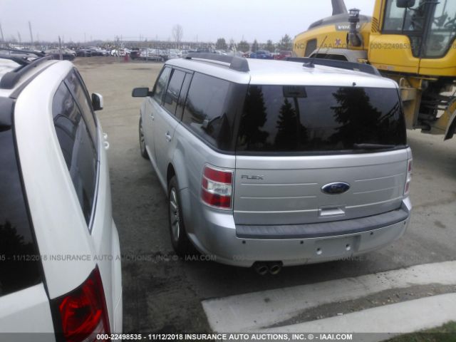 2FMDK51C39BA78068 - 2009 FORD FLEX SE SILVER photo 3