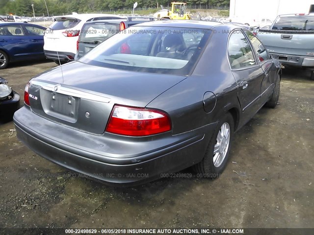 1MEFM50U75A603722 - 2005 MERCURY SABLE GS GRAY photo 4