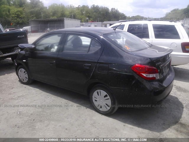 ML32F3FJ3HHF08961 - 2017 MITSUBISHI MIRAGE G4 ES Qara foto 3