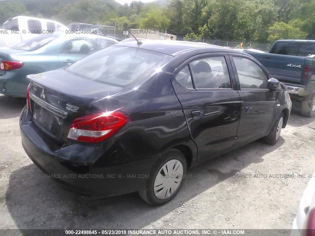 ML32F3FJ3HHF08961 - 2017 MITSUBISHI MIRAGE G4 ES Qara foto 4