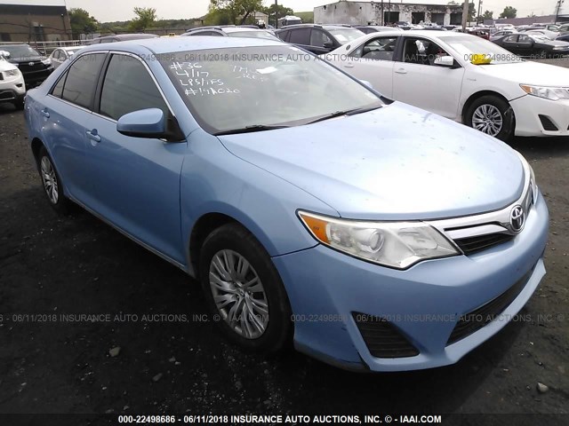 4T4BF1FK9CR191020 - 2012 TOYOTA CAMRY SE/LE/XLE Light Blue photo 1