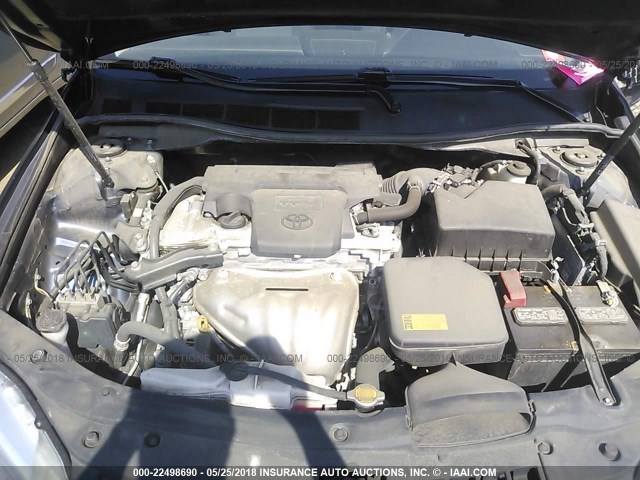4T4BF1FK9FR486462 - 2015 TOYOTA CAMRY LE/XLE/SE/XSE ლურჯი ფოტო 10
