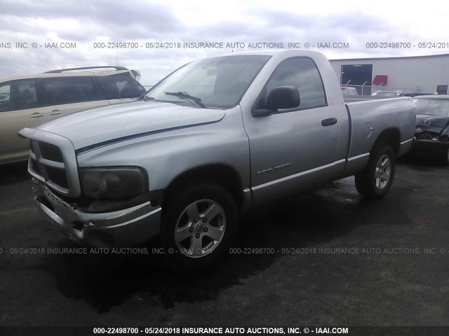 1D7HA16KX3J652322 - 2003 DODGE RAM 1500 ST SILVER photo 2