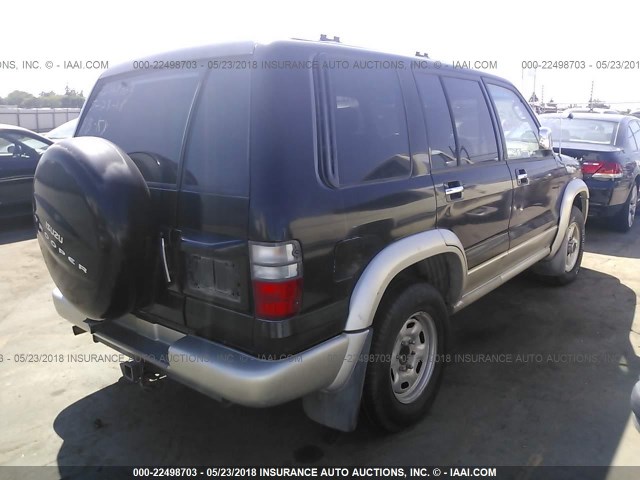 JACDJ58XXY7J01027 - 2000 ISUZU TROOPER S/LS/LIMITED 黑色 照片 4