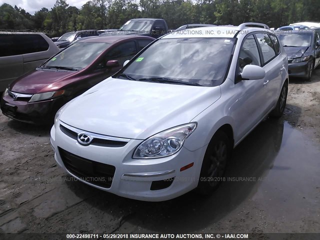 KMHDC8AE5CU134691 - 2012 HYUNDAI ELANTRA TOURING GLS/SE WHITE photo 2