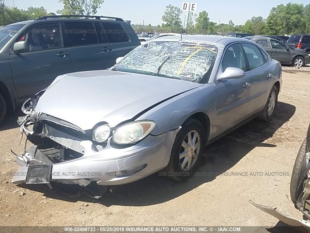 2G4WC532251239777 - 2005 BUICK LACROSSE CX GRAY photo 2