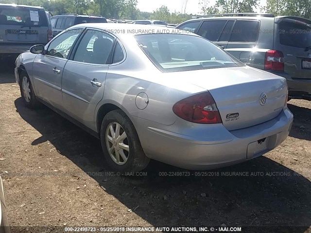 2G4WC532251239777 - 2005 BUICK LACROSSE CX GRAY photo 3