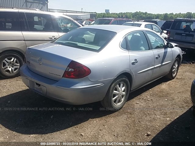 2G4WC532251239777 - 2005 BUICK LACROSSE CX GRAY photo 4