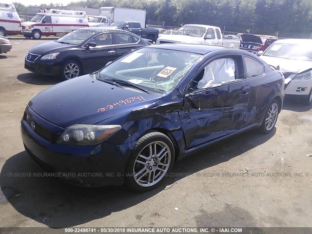 JTKDE3B71A0305712 - 2010 TOYOTA SCION TC 蓝色 照片 2