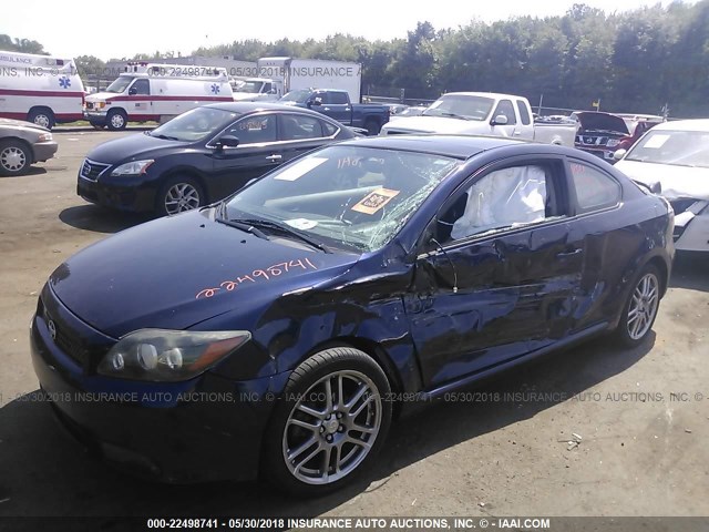 JTKDE3B71A0305712 - 2010 TOYOTA SCION TC 蓝色 照片 6