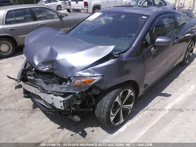 2HGFG4A53EH703989 - 2014 HONDA CIVIC SI GRAY photo 6