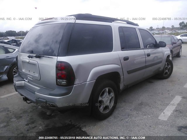 1GNES16S156164142 - 2005 CHEVROLET TRAILBLAZER EXT LS/EXT LT SILVER photo 4