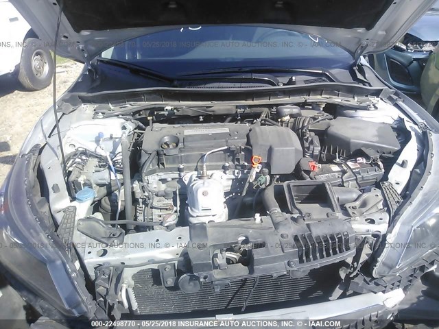 1HGCR2F50DA282403 - 2013 HONDA ACCORD SPORT 银色 照片 10