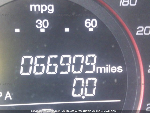 1HGCR2F50DA282403 - 2013 HONDA ACCORD SPORT 银色 照片 7