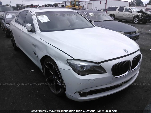 WBAKB4C5XCC576051 - 2012 BMW 740 LI WHITE photo 1
