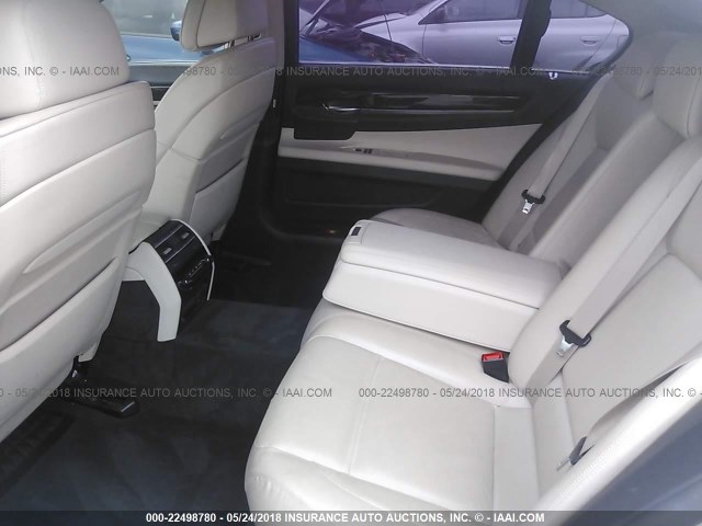 WBAKB4C5XCC576051 - 2012 BMW 740 LI WHITE photo 8