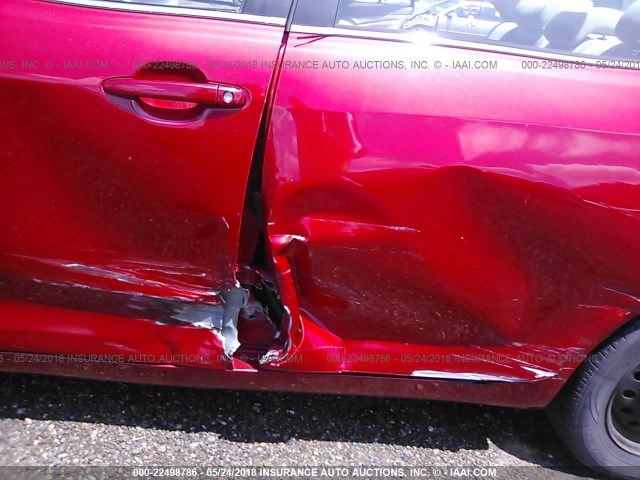 4T1BE46K57U027218 - 2007 TOYOTA CAMRY NEW GENERAT CE/LE/XLE/SE RED photo 6