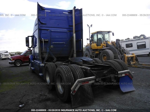 4V4NC9EH5DN135648 - 2013 VOLVO VNL L BLUE photo 3