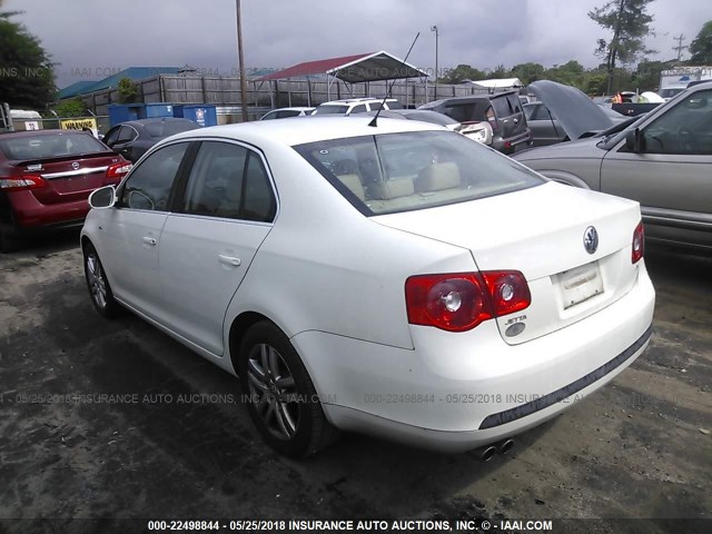 3VWEF71K67M137204 - 2007 VOLKSWAGEN JETTA WOLFSBURG 白色 照片 3
