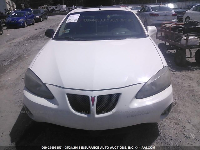 2G2WR544751222044 - 2005 PONTIAC GRAND PRIX GTP WHITE photo 6