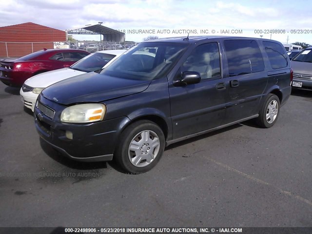 1GNDV23W78D155154 - 2008 CHEVROLET UPLANDER LS GRAY photo 2