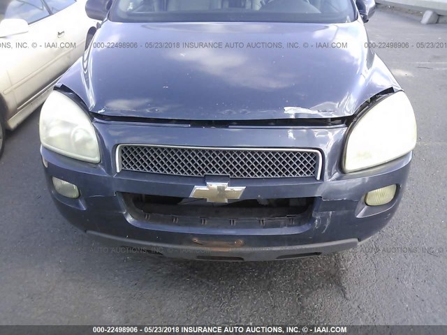 1GNDV23W78D155154 - 2008 CHEVROLET UPLANDER LS GRAY photo 6