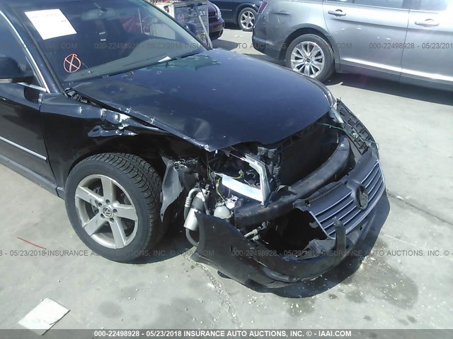 WVWRH63B54P152756 - 2004 VOLKSWAGEN PASSAT GLX 黑色 照片 6