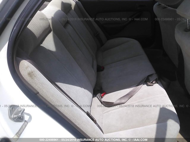 4T1BG12K2TU934503 - 1996 TOYOTA CAMRY DX/LE/XLE WHITE photo 8