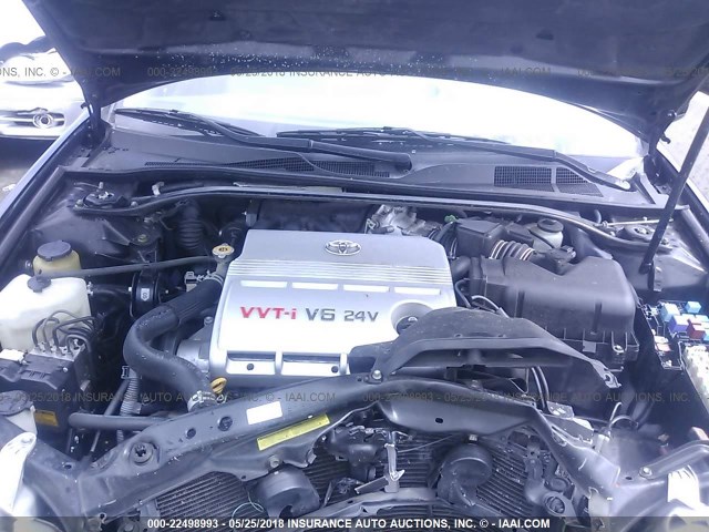 4T1BF30K06U627773 - 2006 TOYOTA CAMRY LE/XLE/SE შავი ფოტო 10