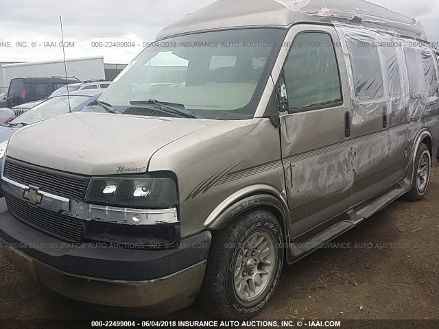 1GBFG15T031234026 - 2003 CHEVROLET EXPRESS G1500  GRAY photo 6