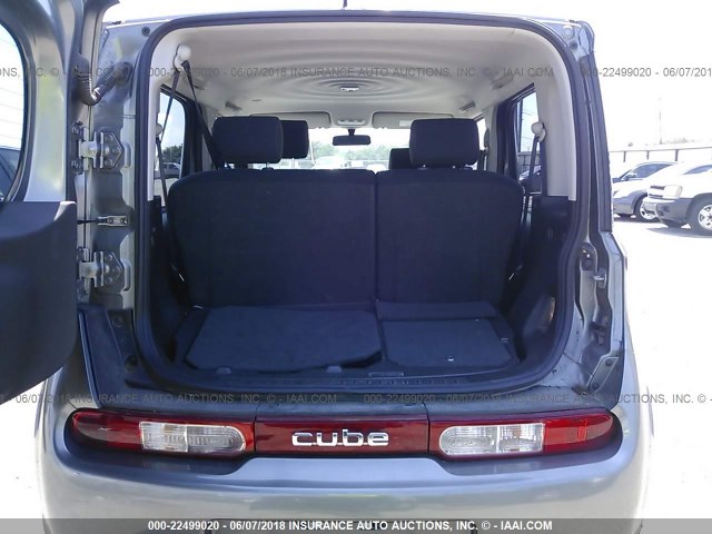 JN8AZ2KR0AT162765 - 2010 NISSAN CUBE S/SL/KROM GRAY photo 8