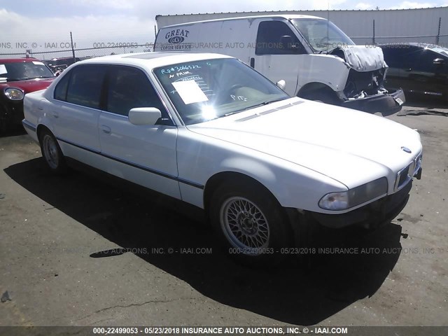 WBAGJ8329VDM00918 - 1997 BMW 740 IL WHITE photo 1