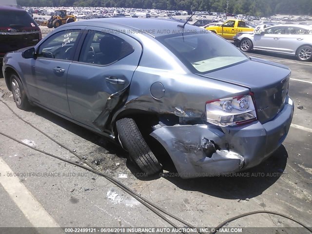 1B3LC46B39N529769 - 2009 DODGE AVENGER SE/SXT GRAY photo 3