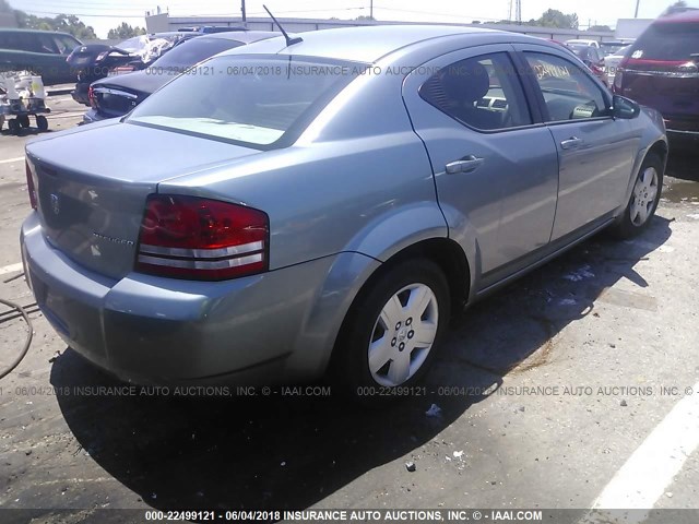 1B3LC46B39N529769 - 2009 DODGE AVENGER SE/SXT GRAY photo 4