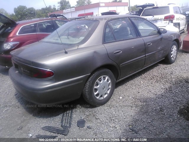 2G4WS52J531239765 - 2003 BUICK CENTURY CUSTOM TAN photo 4