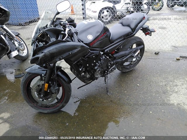 JYARJ18Y4CA001571 - 2012 YAMAHA FZ6 RC BLACK photo 2