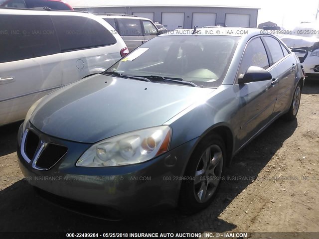 1G2ZG57BX94127193 - 2009 PONTIAC G6 TEAL photo 2