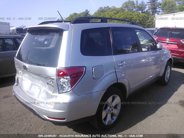 JF2SH6FC0AH910113 - 2010 SUBARU FORESTER 2.5XT LIMITED SILVER photo 4