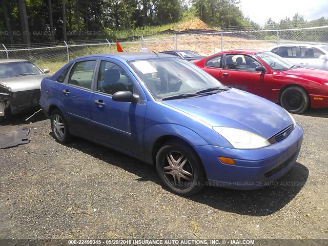 1FAFP34P02W117176 - 2002 FORD FOCUS SE/SE COMFORT BLUE photo 1