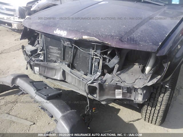 1J4GX48S64C304052 - 2004 JEEP GRAND CHEROKEE LAREDO/COLUMBIA/FREEDOM 紫色 照片 6