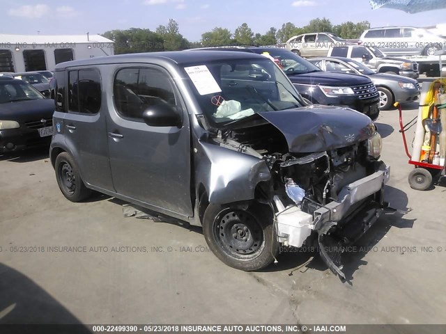 JN8AZ28R09T114900 - 2009 NISSAN CUBE S/SL GRAY photo 1