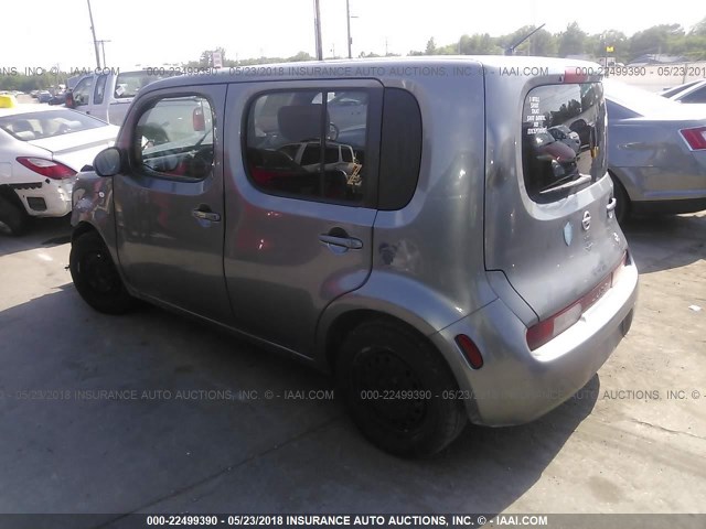 JN8AZ28R09T114900 - 2009 NISSAN CUBE S/SL GRAY photo 3